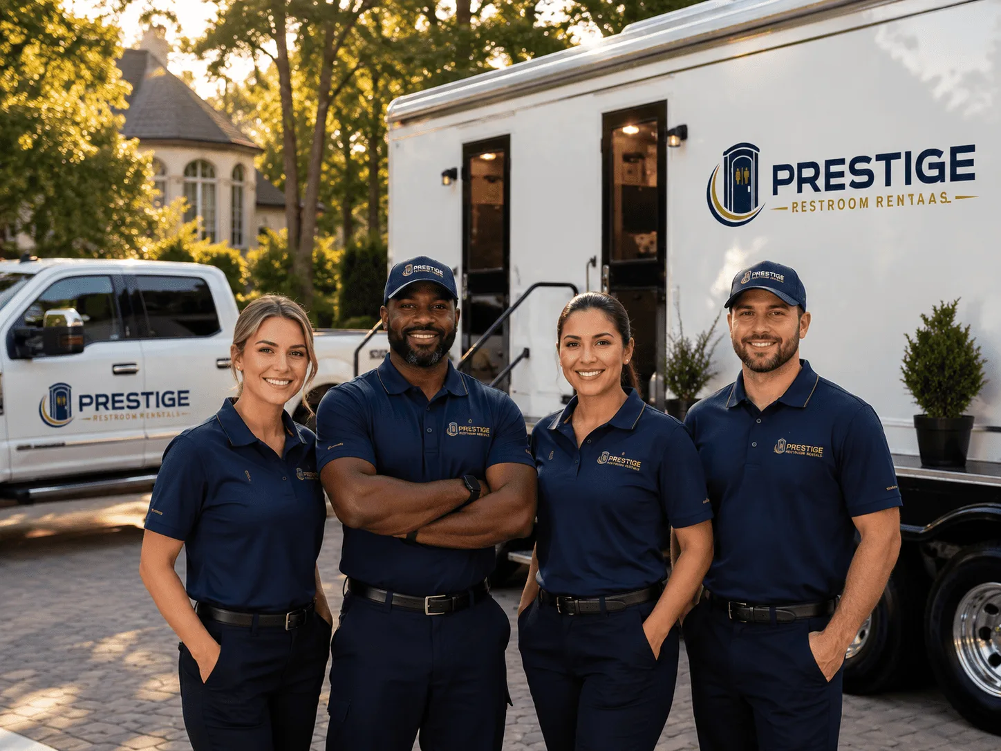 Trusted Luxury Portable Restrooms company in Strum, WI